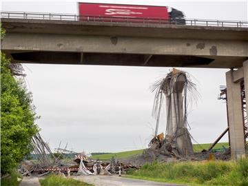 GERMANY ACCIDENTS BRIDGE COLLAPSE