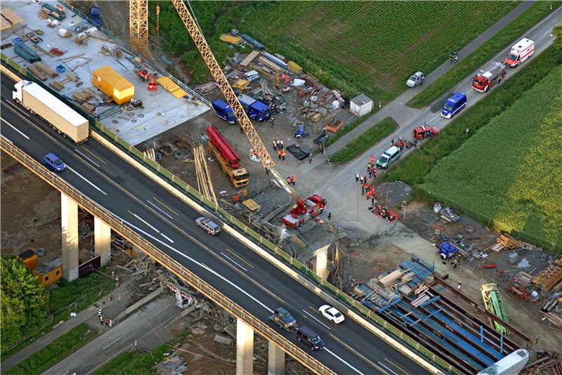 GERMANY ACCIDENTS BRIDGE COLLAPSE