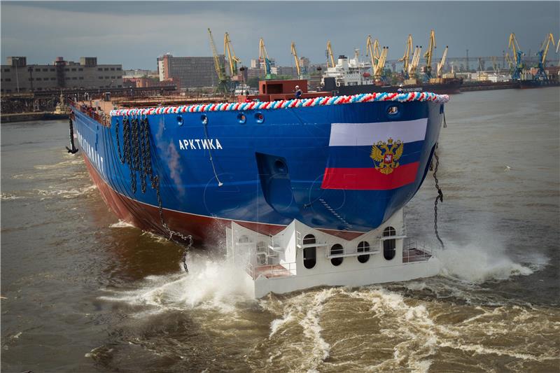 RUSSIA ICEBREAKER LAUNCH