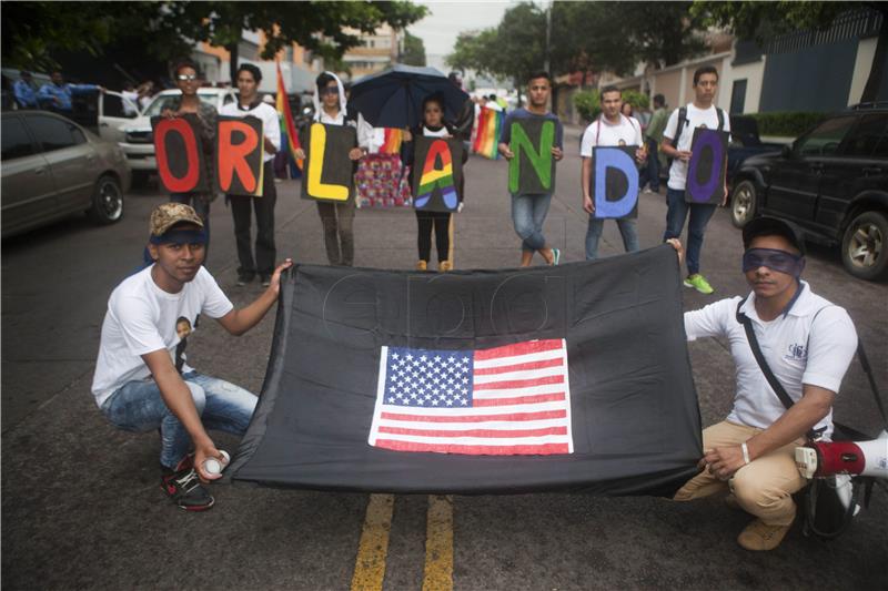 HONDURAS USA ORLANDO SHOOTING AFTERMATH