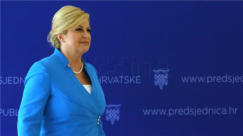 Izjava predsjednice Grabar-Kitarović nakon konzultacija