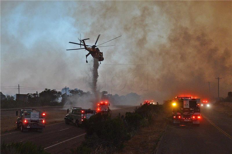 USA CALIFORNIA SHERPA WILDFIRE