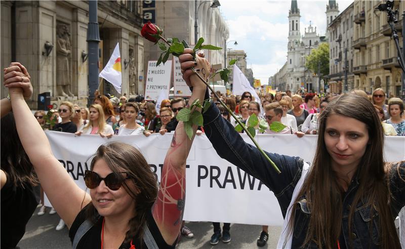 POLAND MARCH WOMENS RIGHTS