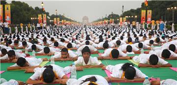 INDIA LESIURE YOGA DAY