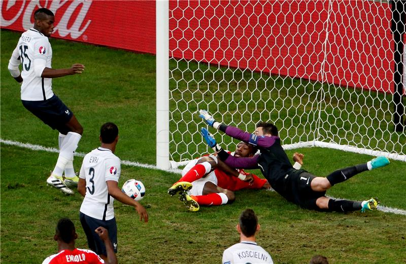 EURO 2016: Francuska - Švicarska 0-0 (poluvrijeme)