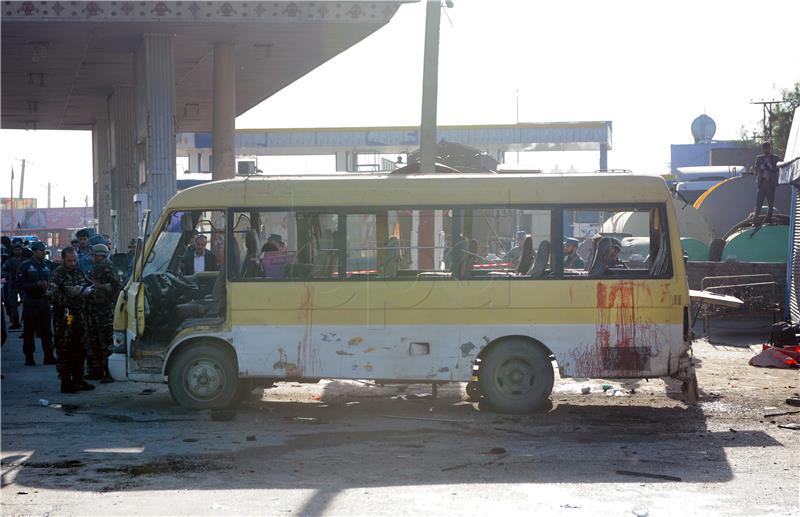 AFGHANISTAN SUICIDE BOMB ATTACK