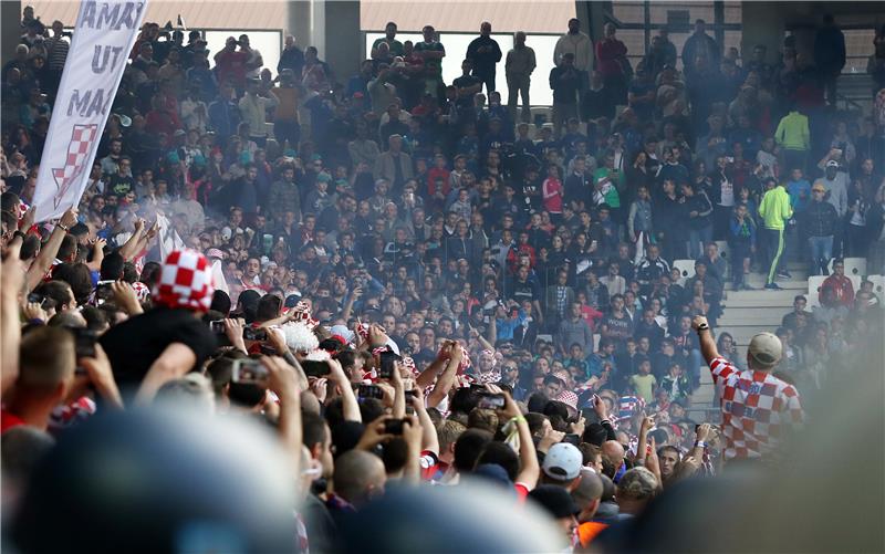 UEFA hands Croatia 100,000 euro fine and ticket restriction