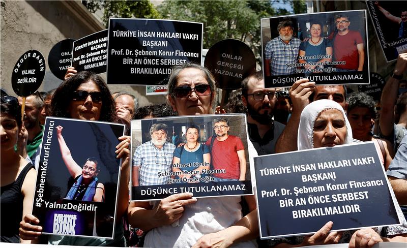 TURKEY JOURNALISTS ARREST