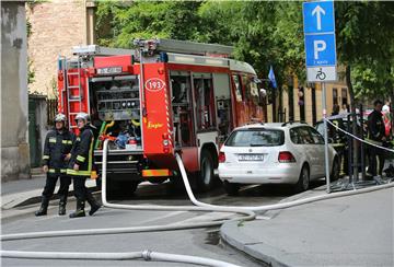 Zagreb: Požar u Novoj Vesi, jedna osoba ozlijeđena