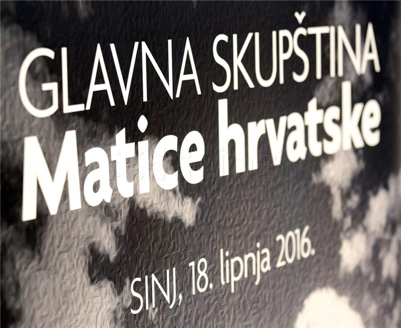 U Sinju održana Glavna skupština Matice hrvatske