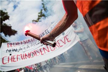 FRANCE LABOUR PROTEST