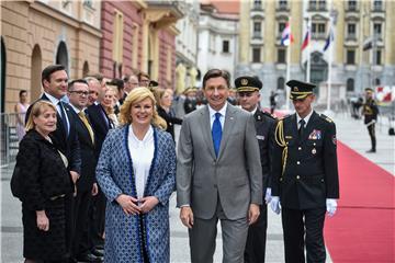 Predsjednica Republike Kolinda Grabar-Kitarović doputovala u posjet Sloveniji