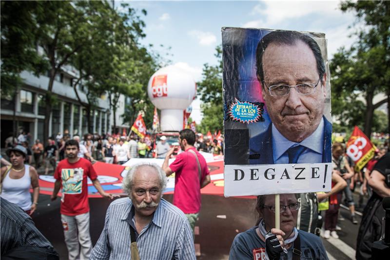 FRANCE LABOUR PROTEST