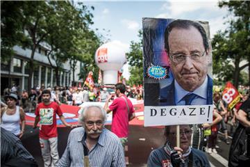 FRANCE LABOUR PROTEST