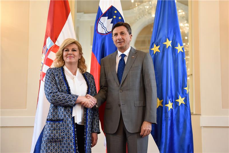 Predsjednica Republike Kolinda Grabar-Kitarović doputovala u posjet Sloveniji