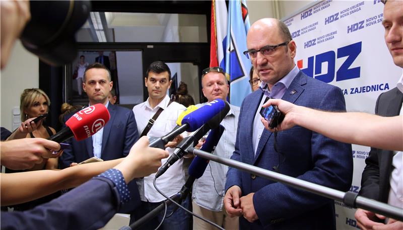 Brkic says elections for new HDZ chief on 17 July, following one member-one vote principle