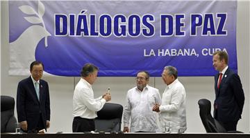 CUBA COLOMBIA FARC PEACE TALKS