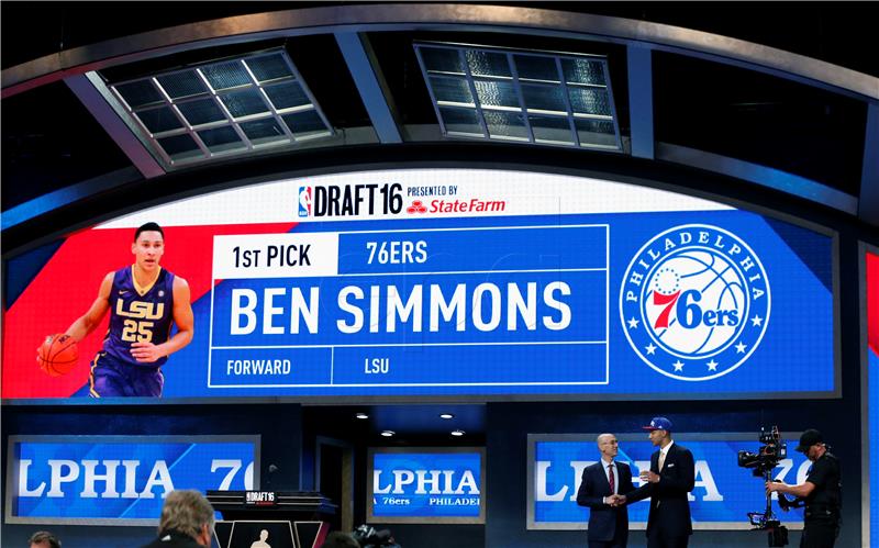 USA NEW YORK NBA DRAFT