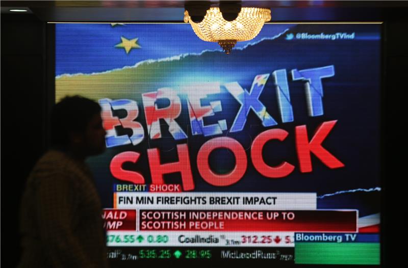 INDIA SENSEX BRITAIN BREXIT STOCK MARKET