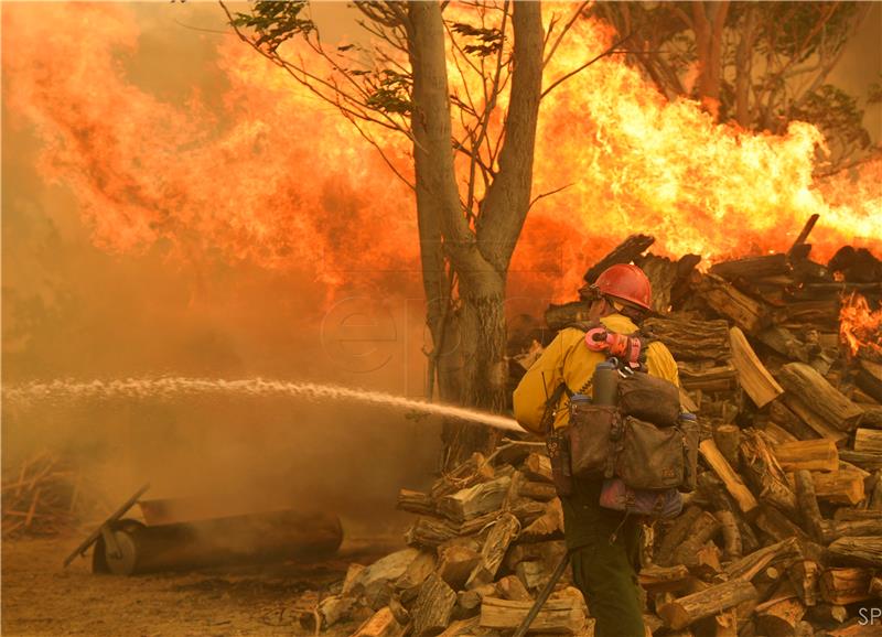 USA CALIFORNIA WILDFIRES