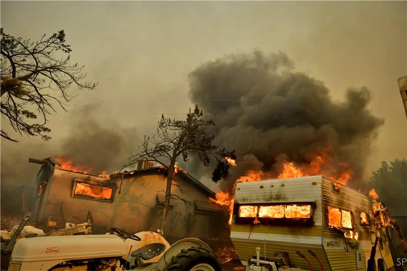 USA CALIFORNIA WILDFIRES