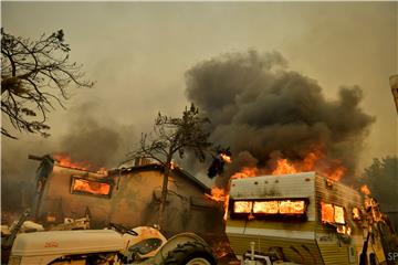 USA CALIFORNIA WILDFIRES