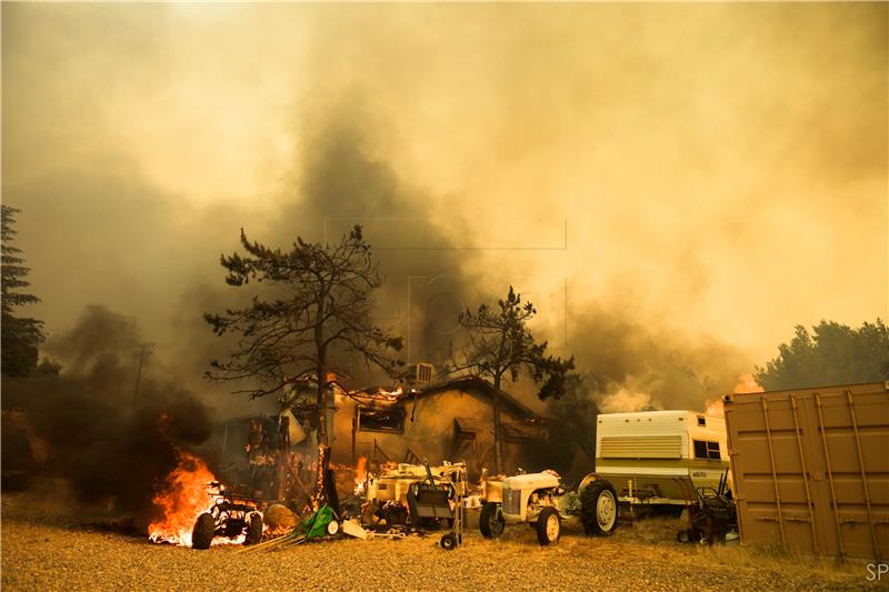 USA CALIFORNIA WILDFIRES