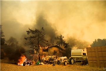 USA CALIFORNIA WILDFIRES