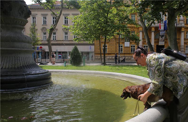 Vrućine u Zagrebu