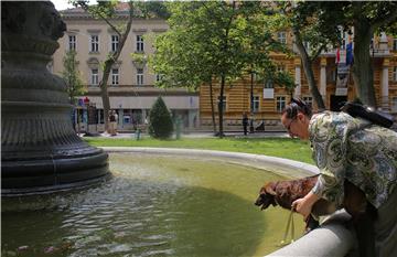 Vrućine u Zagrebu