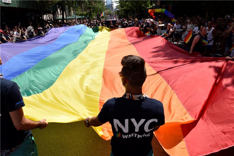 USA NEW YORK GAY PRIDE PARADE