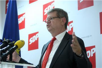 SDP: Mirando Mrsić održao konferenciju za medije