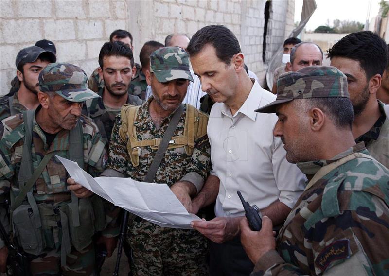 SYRIA PRESIDENT ASSAD RMADAN IFTAR