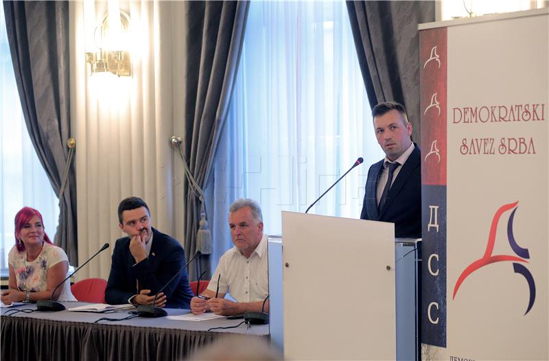 New party representing Serb minority holds inaugural session