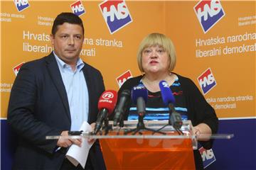 HNS: Mrak Taritaš i Stojak održali konferenciju za medije