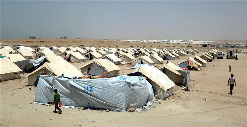 IRAQ FALLUJAH CONFLICT DISPLACED REFUGEES