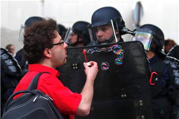 FRANCE LABOUR PROTEST