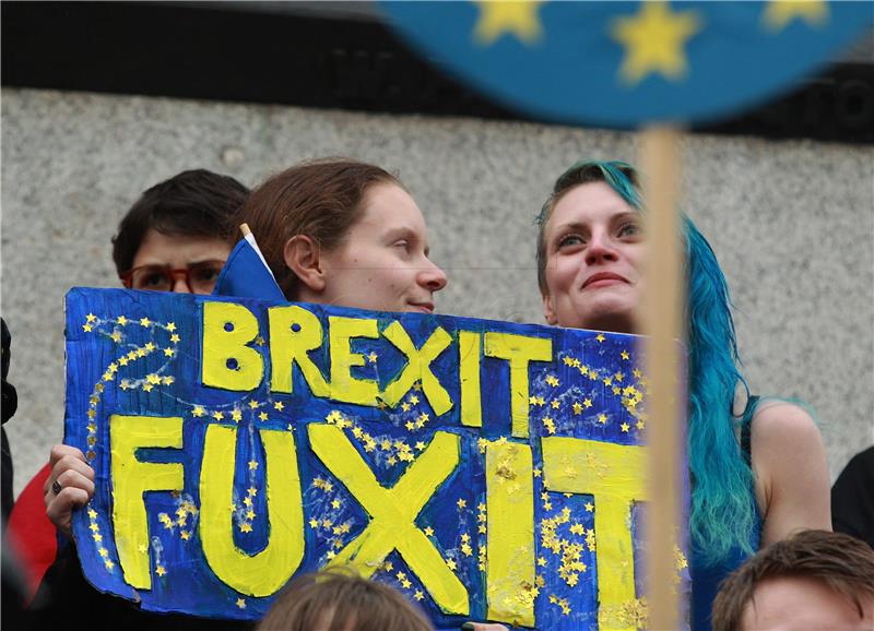 BRITAIN ANTI LEAVE DEMONSTRATION BREXIT