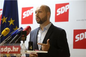 SDP: Grbin i Zmajlović održali konferenciju za medije