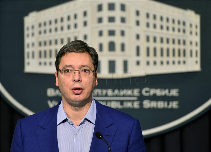 Serbia's PM refers to border shutdown as games