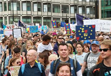 BRITAIN ANTI BREXIT MARCH FOR EUROPE