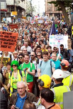 BRITAIN ANTI BREXIT MARCH FOR EUROPE