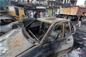 IRAQ BAGHDAD CAR BOMB BLAST