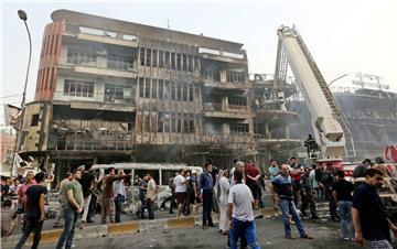 IRAQ BAGHDAD CAR BOMB BLAST