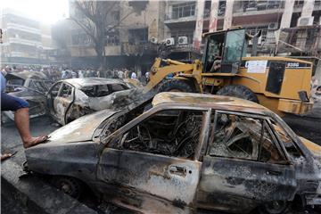 IRAQ BAGHDAD CAR BOMB BLAST