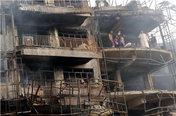 IRAQ BAGHDAD CAR BOMB BLAST