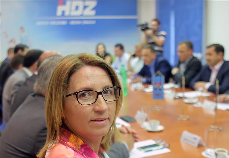 HDZ to run with updated economic programme, says party official