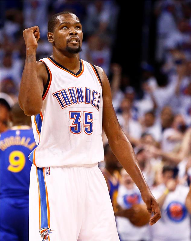 NBA: Durant izabrao Golden State