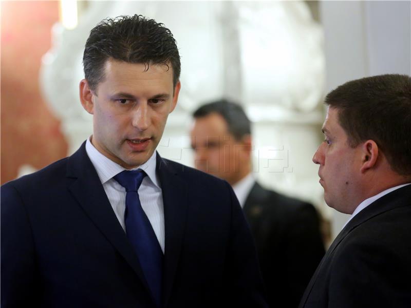 HDZ ministers on reports on party's loan from private company