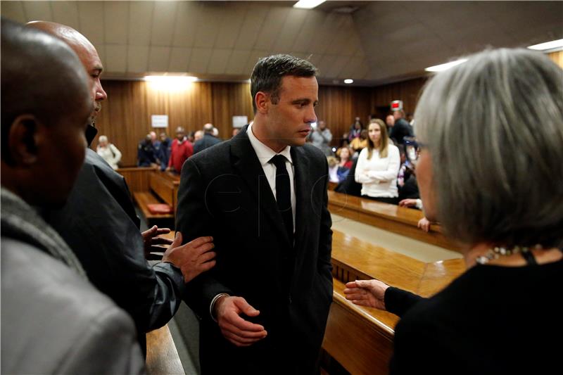 SOUTH AFRICA TRIALS PISTORIUS SENTENCING